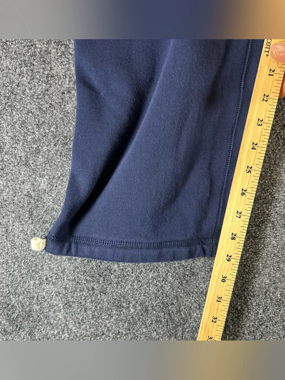 Polo Ralph Lauren Sweatpants Mens 2XL Navy Drawstring Gold Pony Logo Straight